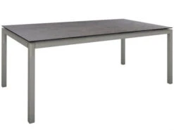 Gartentisch 200x100cm Alu Graphit Silverstar 2.0 Smoky