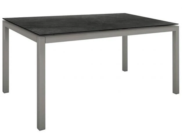 Gartentisch 160x90cm Alu Graphit Silverstar 2.0 Dark Marble 3 Gartentisch 160x90cm Alu Graphit Silverstar 2.0 Dark Marble