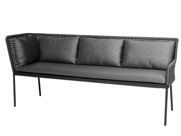 Loungeset Greta Dining Ecke Rechts Alu Anthrazit Synthetikfaser Platin 7 Loungeset Greta Dining Ecke Rechts Alu Anthrazit Synthetikfaser Platin – Bild 5