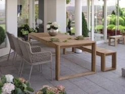 Greta Diningsessel Alu Synthetikfaser Champagner|ecru -Gartenmöbel Verkäufe stern greta sessel champagner ecru 416591 ambientebild 1 627x627