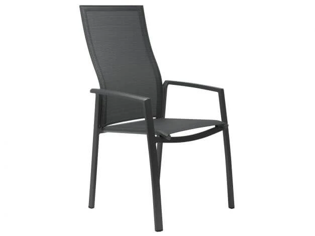 Stapelsessel Kari Hoch Alu Anthrazit Textilenbezug Karbon 4 Stapelsessel Kari Hoch Alu Anthrazit Textilenbezug Karbon – Bild 2