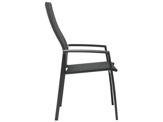 Stapelsessel Kari Hoch Alu Anthrazit Textilenbezug Karbon 5 Stapelsessel Kari Hoch Alu Anthrazit Textilenbezug Karbon – Bild 3