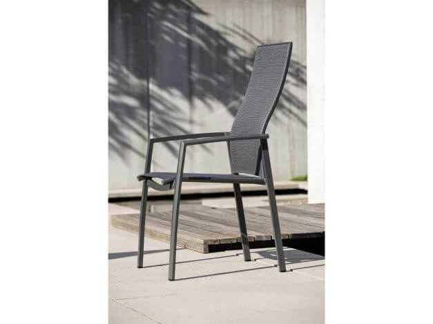 Stapelsessel Kari Hoch Alu Anthrazit Textilenbezug Karbon 7 Stapelsessel Kari Hoch Alu Anthrazit Textilenbezug Karbon – Bild 5