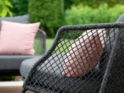 Odea 2-Sitzer Lounge Sofa Schwarz Matt Kordel Pepper 10 Odea 2-Sitzer Lounge Sofa Schwarz Matt Kordel Pepper -Gartenmöbel Verkäufe stern loungesofa odea pepper detailbild 3 627x627