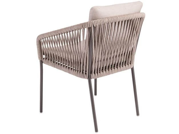 Marla Stapelsessel Alu Anthrazit Kordel Salt 4 Marla Stapelsessel Alu Anthrazit Kordel Salt – Bild 2