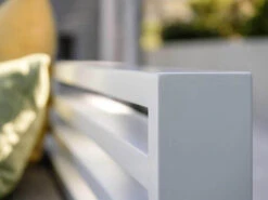 New Holly Dining Lounge Weiß Mit Auflage Seidengrau -Gartenmöbel Verkäufe stern new holly dining lounge weiss seidengrau 416812 detailbild 2 627x627