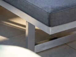 New Holly Lounge Edelstahl Mit Auflage Schiefergrau -Gartenmöbel Verkäufe stern new holly lounge liege bank edelstahl schiefergrau 416728 detailbild 627x627