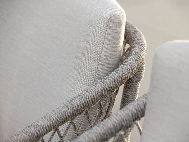 Odea Kufensessel Schwarz Matt Kordel Salt 4 Odea Kufensessel Schwarz Matt Kordel Salt – Bild 2