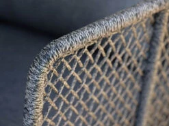 Odea Funktionale Bank Liege Schwarz Matt Kordel Pepper -Gartenmöbel Verkäufe stern odea lounge bank liege schwarz matt kordel pepper 415500 ambientebild 5 627x627