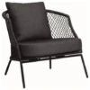Odea Lounge Sessel Schwarz Matt Kordel Pepper -Gartenmöbel Verkäufe stern odea lounge sessel kordel pepper 415491 627x627