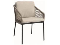 Odea Sessel Schwarz Matt Kordel Salt