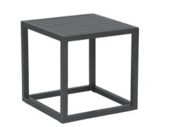 Beistelltisch Robin 40x40x40cm Aluminium Anthrazit