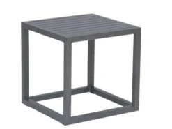Beistelltisch Robin 40x40x40cm Aluminium Graphit