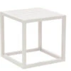 Beistelltisch Robin 40x40x40cm Aluminium Weiß -Gartenmöbel Verkäufe stern robin alu beistelltisch weiss 417648 627x627