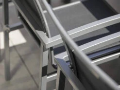 Skelby Stapelsessel Aluminium Mit Textilenbezug 11 Skelby Stapelsessel Aluminium Mit Textilenbezug -Gartenmöbel Verkäufe stern skelby stapelsessel graphit silbergrau detailbild 1 627x627