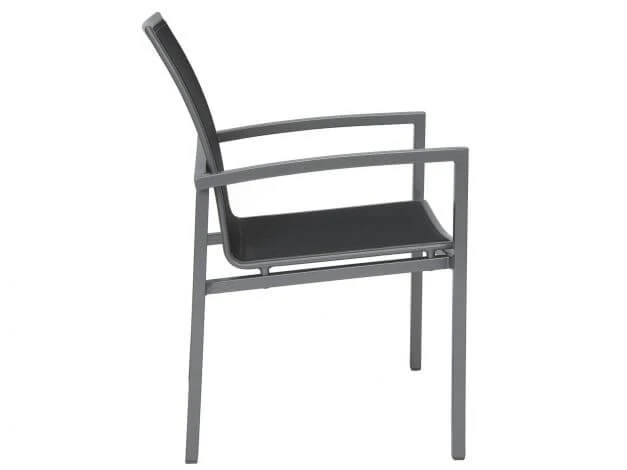 Skelby Stapelsessel Aluminium Mit Textilenbezug 4 Skelby Stapelsessel Aluminium Mit Textilenbezug – Bild 2