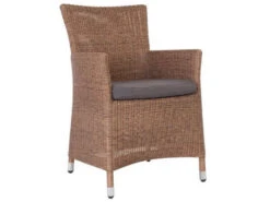 Sessel SORTINO Geflecht Zimt