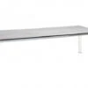 Doppel-Ausziehtisch Standard Alu Weiß 214-294x100cm 2 Doppel-Ausziehtisch Standard Alu Weiß 214-294x100cm -Gartenmöbel Verkäufe stern standard ausziehtisch aluminium weiss zement hell 627x627