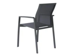 Stapelsessel Kari Alu Anthrazit Mit Textilenbezug Karbon -Gartenmöbel Verkäufe stern stapelsessel kari anthrazit karbon 4 627x627