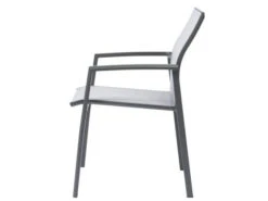 Stapelsessel Kari Alu Anthrazit Mit Textilenbezug Silber -Gartenmöbel Verkäufe stern stapelsessel kari anthrazit silber 2 627x627