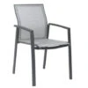 Stapelsessel Kari Alu Anthrazit Mit Textilenbezug Silber -Gartenmöbel Verkäufe stern stapelsessel kari anthrazit silber 627x627