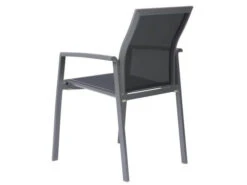 Stapelsessel Kari Alu Graphit Mit Textilenbezug Silbergrau -Gartenmöbel Verkäufe stern stapelsessel kari graphit silbergrau 4 627x627