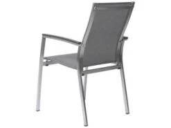 Stapelsessel Mika Edelstahl Textilenbezug Leinen Grau -Gartenmöbel Verkäufe stern stapelsessel mika 4 627x627