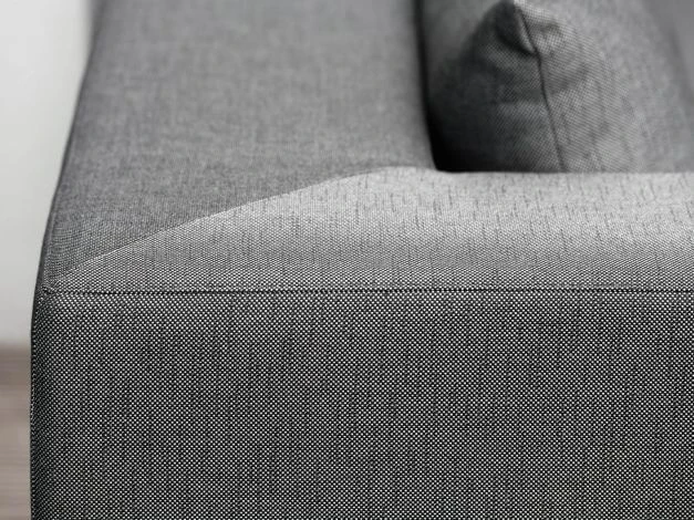 Taavi 2,5-Sitzer Sofa Armlehne Links Outdoorstoff Seidenschwarz 4 Taavi 2,5-Sitzer Sofa Armlehne Links Outdoorstoff Seidenschwarz – Bild 2