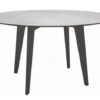 Gartentisch Ø134cm HPL Aluminium Anthrazit -Gartenmöbel Verkäufe stern tisch rund 134cm alu anthrazit silverstar zement hell 431642 627x627