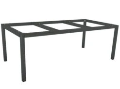 Gartentisch 200x100cm Alu Anthrazit Silverstar 2.0 Smoky -Gartenmöbel Verkäufe stern tischgestell 200x100cm aluminium anthrazit 627x627 1