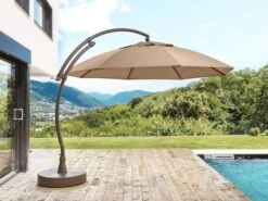 Gartenmöbel Verkäufe -Gartenmöbel Verkäufe sun garden easy sun ampelschirm 375cm rund anthrazit taupe ambientebild 627x627