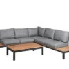 Suns Lounge Set Memphis 4-teilig Alu Matt Royal Grey Teak -Gartenmöbel Verkäufe suns memphis loungeset alu matt royal grey sunproof light anthracite light mixed weave 627x627