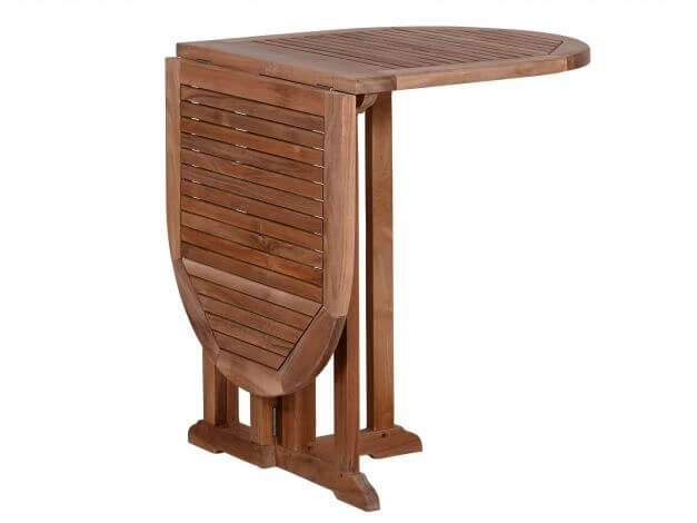 Teak Doppel-Klapptisch Balcony 120x60cm 4 Teak Doppel-Klapptisch Balcony 120x60cm – Bild 2