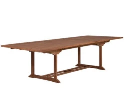 Teak Ausziehtisch Chiemgau 250/300x110cm -Gartenmöbel Verkäufe teakholz ausziehtisch chiemgau ausgezogen 627x627