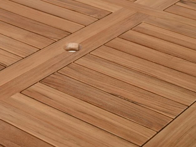 Teakholz Ausziehtisch Milano Premium 180/240x95cm 4 Teakholz Ausziehtisch Milano Premium 180/240x95cm – Bild 2