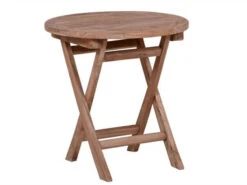 Teakholz Beistelltisch Beaufort Ø50cm