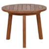 Teakholz Beistelltisch Aspen Rund Ø60cm -Gartenmöbel Verkäufe teakholz beistelltisch garten aspen geoelt 60cm rund 627x627