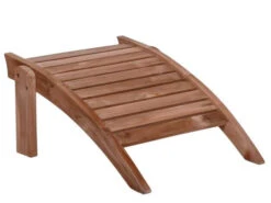 Teak Adirondack Chair Silfia Mit Fußhocker -Gartenmöbel Verkäufe teakholz deckchair adirondack chair sessel liege kanada usa hocker 627x627