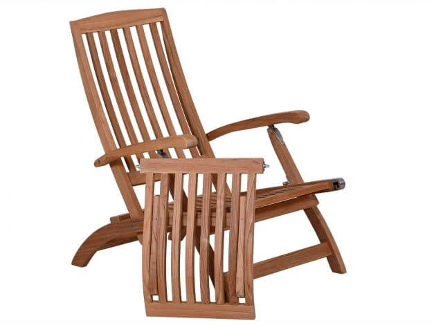 Teakholz Deckchair Milano Premium 5 Teakholz Deckchair Milano Premium – Bild 3