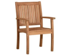 Teakholz Dining Gartensessel Milano Premium