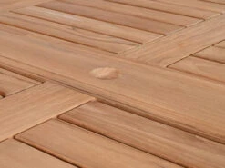Teakholz Doppel-Ausziehtisch Milano Premium 200/250/300x100cm -Gartenmöbel Verkäufe teakholz doppel ausziehtisch milano premium hochwertig detailbild 627x627