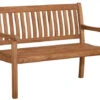 Teakholz Garten Bank Lugana 120cm 2-Sitzer