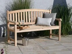 Teakholz Sitzbank Anita 3-Sitzer 150cm 10 Teakholz Sitzbank Anita 3-Sitzer 150cm -Gartenmöbel Verkäufe teakholz gartenbank anita 3 sitzer ambientebild 1 627x627