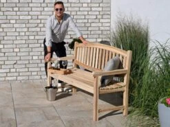 Teakholz Sitzbank Anita 3-Sitzer 150cm 11 Teakholz Sitzbank Anita 3-Sitzer 150cm -Gartenmöbel Verkäufe teakholz gartenbank anita 3 sitzer ambientebild 3 627x627