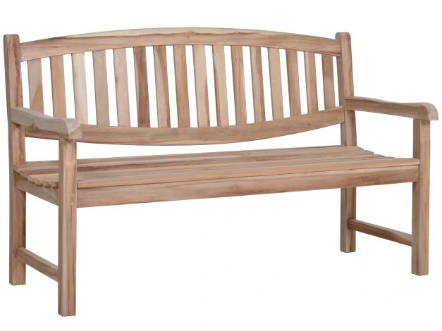 Teakholz Sitzbank Anita 3-Sitzer 150cm 3 Teakholz Sitzbank Anita 3-Sitzer 150cm