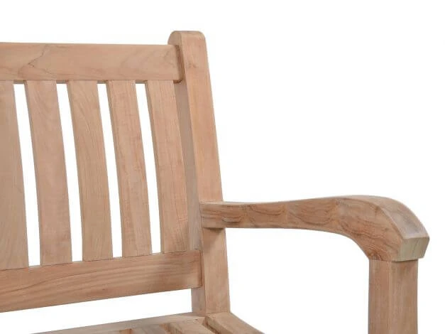 Teakholzbank Beaufort 3-Sitzer 150cm 4 Teakholzbank Beaufort 3-Sitzer 150cm – Bild 2