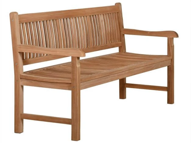 Gartenbank Lexington Teak 4-Sitzer 180cm 4 Gartenbank Lexington Teak 4-Sitzer 180cm – Bild 2