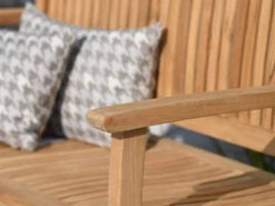 Teakholz Gartenbank Milano Premium 124cm 2-Sitzer 12 Teakholz Gartenbank Milano Premium 124cm 2-Sitzer -Gartenmöbel Verkäufe teakholz gartenbank milano premium 2 sitzer ambientebild 4 627x627