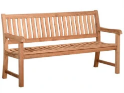 Teakholz Gartenbank Napa 160cm 3-Sitzer