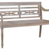 Gartenbank Ornament 2-Sitzer White Washed 2 Gartenbank Ornament 2-Sitzer White Washed -Gartenmöbel Verkäufe teakholz gartenbank ornament 627x627